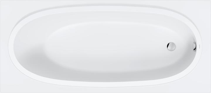 Duravit Baignoires Balcoon 1800x800mm, rectangulaire, à encastrer, 700678030000000, 700678030000000 (137 l, 180 cm, 80 cm)
