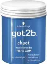 Schwarzkopf got2b chaot fibre gomme, 100ml (Gel coiffant, 100 ml)