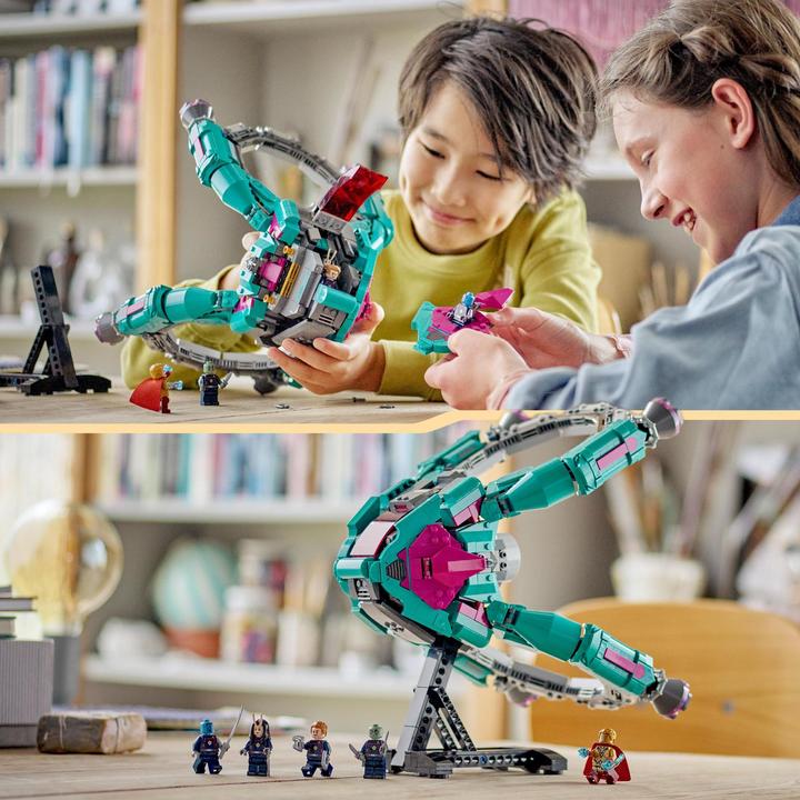 Actual product image LEGO The Guardians' new ship (76255, LEGO Marvel)