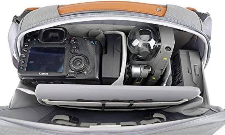 Actual product image Vanguard VEO CITY CB34 GY (Camera shoulder bag, 8 l)