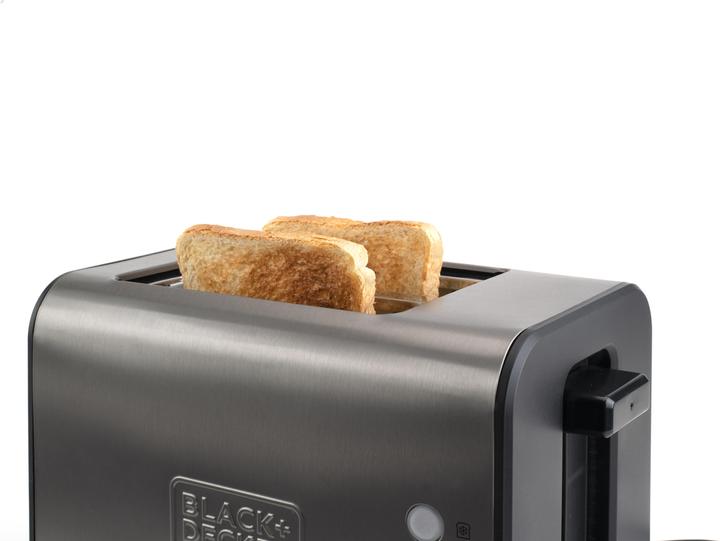 Actual product image Black & Decker & Decker BXTO900E Toaster 2 slice(s), stainless steel