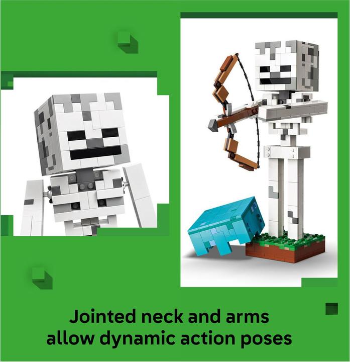 Produktbild LEGO Das Minecraft-Skelett (21594, LEGO Minecraft)