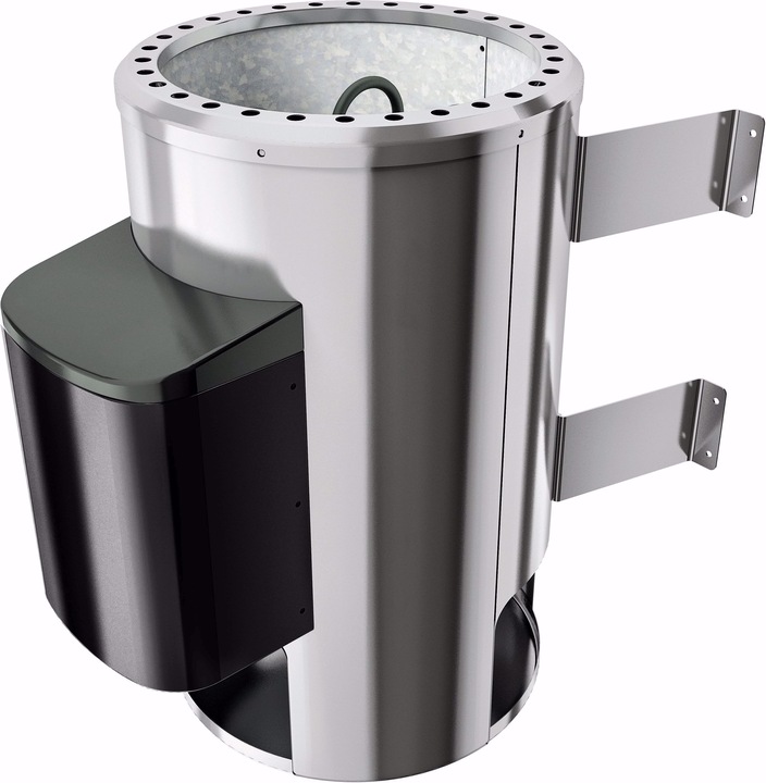 Actual product image Karibu Daria with roof wreath (Plug & Play 3.6 KW external control)