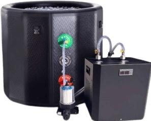 Actual product image Kiwikā Eisbad PolarFlow (360 l, 100 cm, 100 cm)