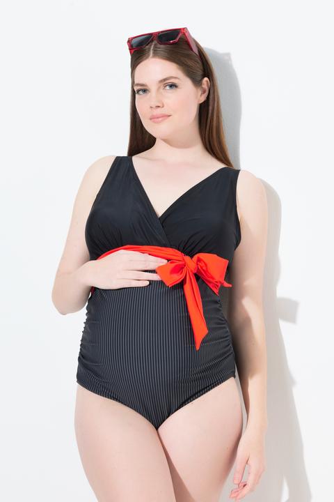 Actual product image Ulla Popken Bellieva-Badeanzug, Softschalen, Zierschleife (50, 52)