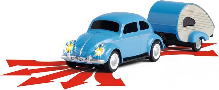 Productafbeelding Carson 1:87 VW Kever met aanhanger 2.4G 100% RTR