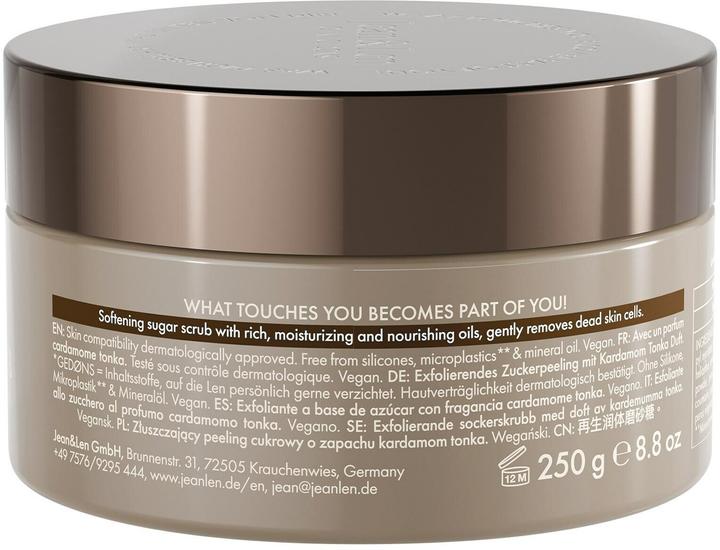 Produktbild Jean & Len Sugar Scrub Cardamom/Tonka, 250 g (250 ml)