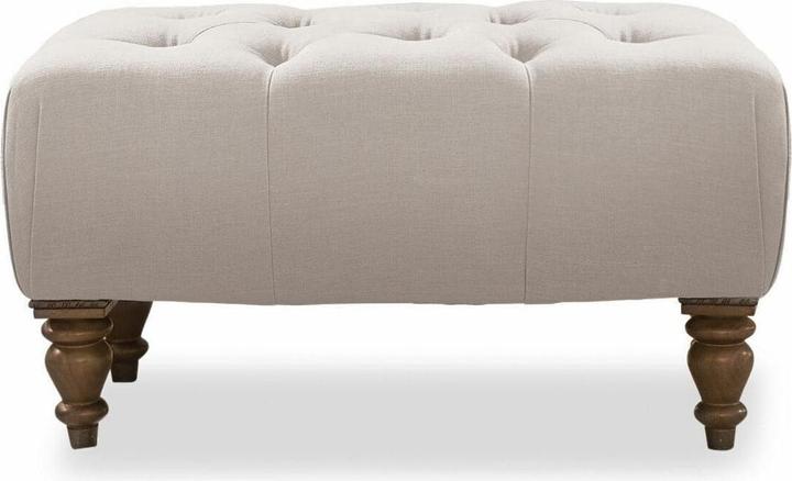 Actual product image Loberon Stool Durance linen