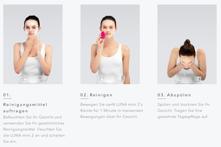Actual product image Foreo Luna Mini 2