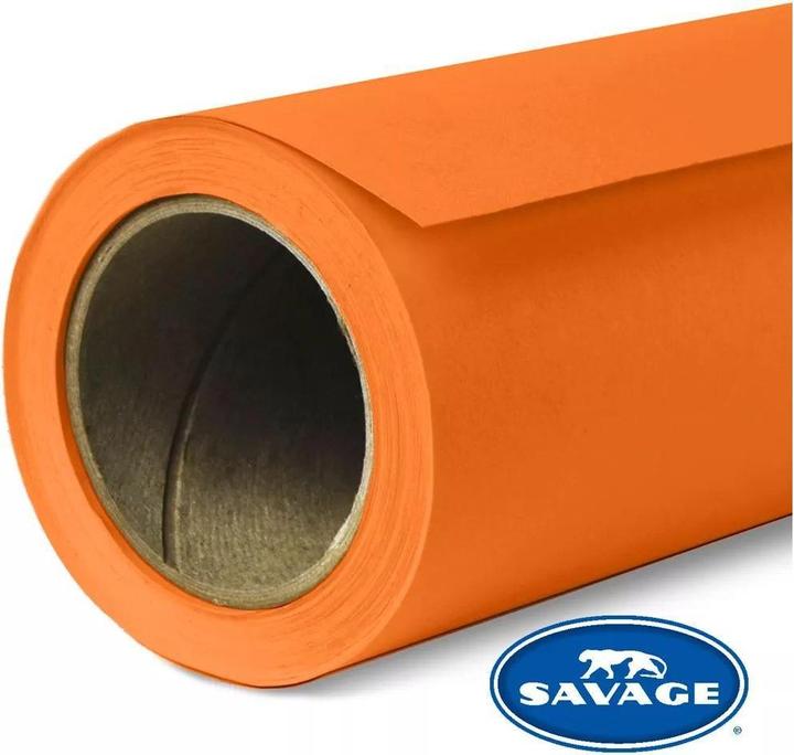 Produktbild Savage Hintergrund 1.35 x 11 m Orange (135 cm)