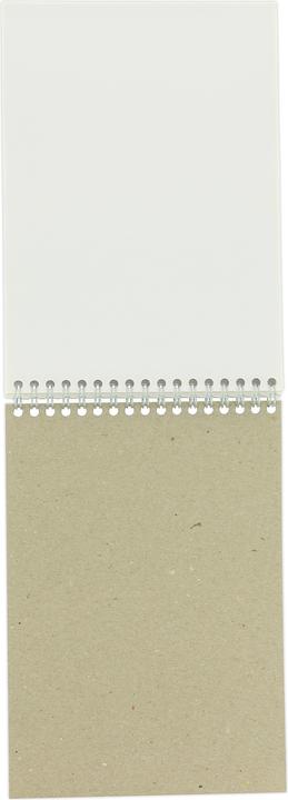 Image du produit 001bloc Bloc sténo, vierge, (L)148 x (H)210 mm (A5, Blanc, Couverture souple)