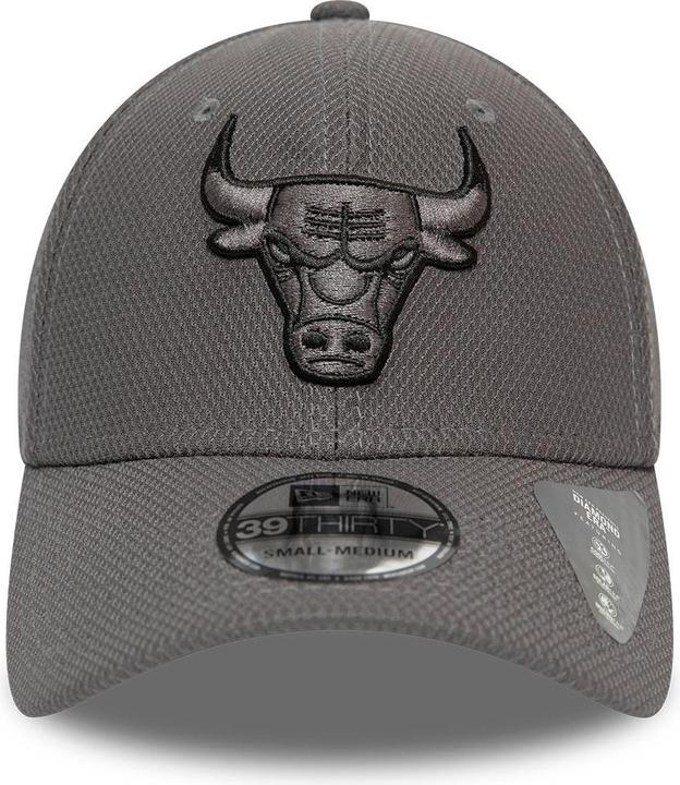 Immagine prodotto New Era 39Thirty Diamond Cap - Chicago Bulls grafite - M/L (M, L)
