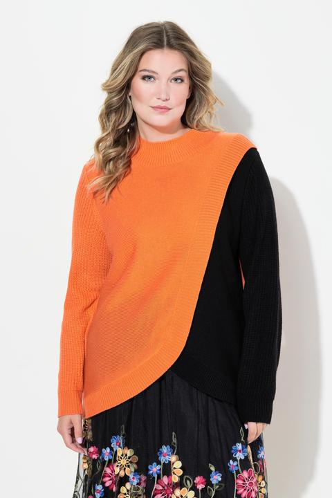 Produktbild Miamoda Pullver, A-Line, Colorblocking (50, 52)