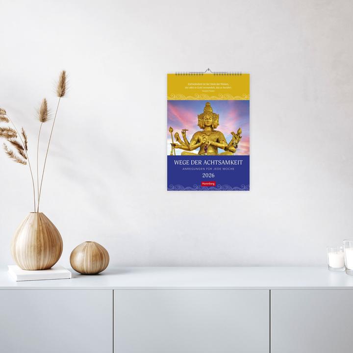 Actual product image Harenberg Wege der Achtsamkeit Wochen-Kulturkalender 2026 - Anregungen für jede Woche