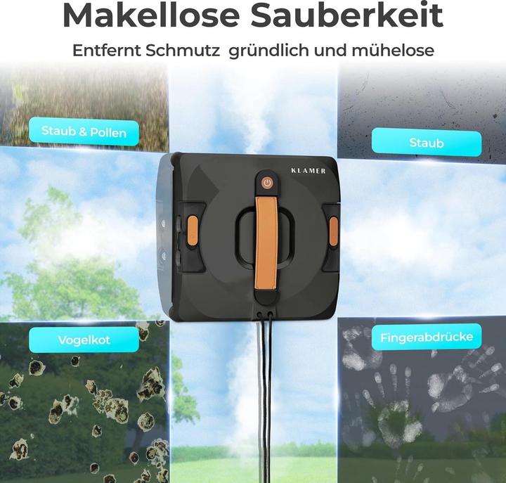 Produktbild KLAMER Fensterputzroboter