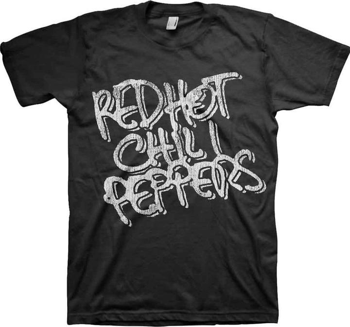 Actual product image Red Hot Chili Peppers Black & White Logo (L)