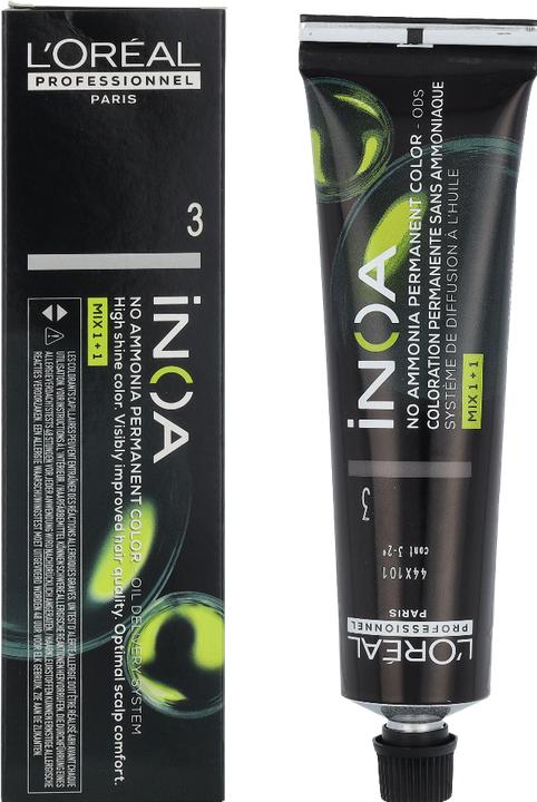 Actual product image L'Oréal Paris L'Oreal Inoa Coloration D'Oxydation Ammonia Free (3 Dark brown)