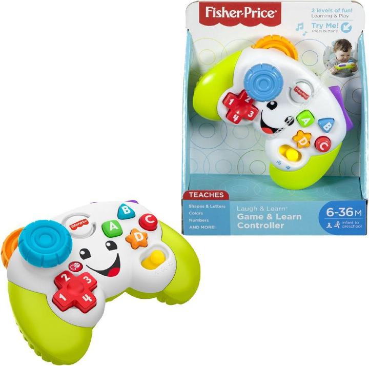 Actual product image Fisher-Price Learning fun game controller (D, DU, F, I, E) (Dutch, English, French, German, Italian, 0.50 - 3 years)