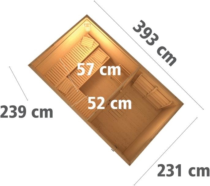 Produktbild Karibu Skrollan 3 (Ohne Ofen)