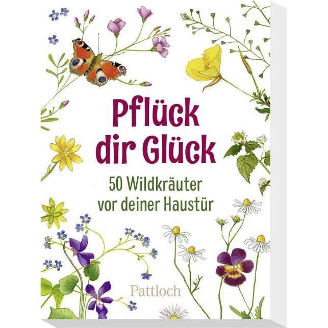 Pattloch, Heft + Block, Kartenbox Pflück dir Glück