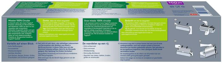 Produktbild Toppits Alufolie Maxipack 100m (1 x)