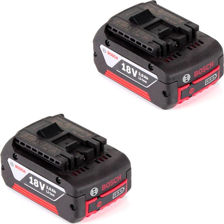 Produktbild Bosch Professional Bosch Starter Set 18V mit 2x GBA Akku 3,0Ah + GAL 18V-40 Ladegerät (18 V)