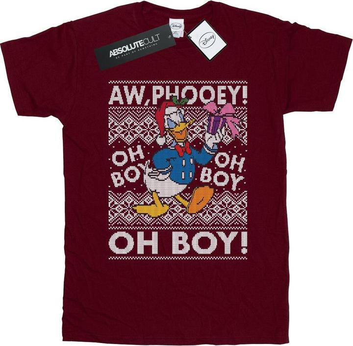 Produktbild Disney Donald Duck Christmas Fair Isle TShirt (XL)