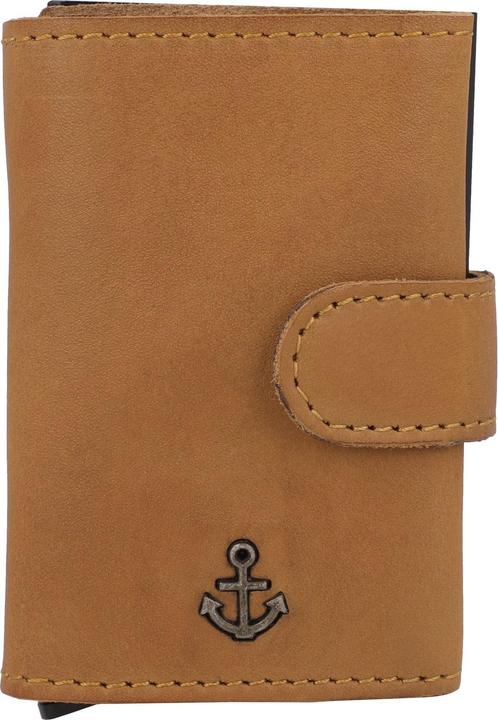 Actual product image Harbour 2nd Anchor Love Robin 2 Kreditkartenetui RFID Schutz Leder 6 cm