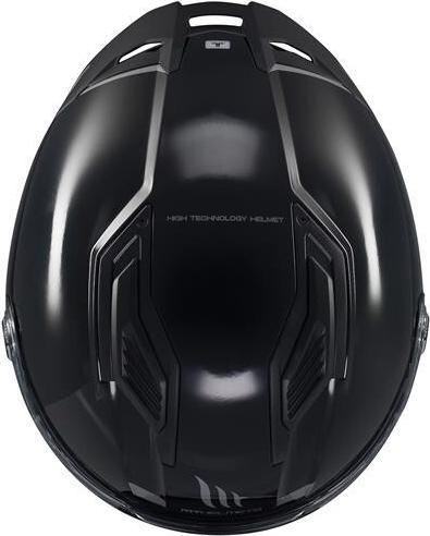 Actual product image MT Helmets Stinger 2 Solid A11 (61 - 62 cm, XL)