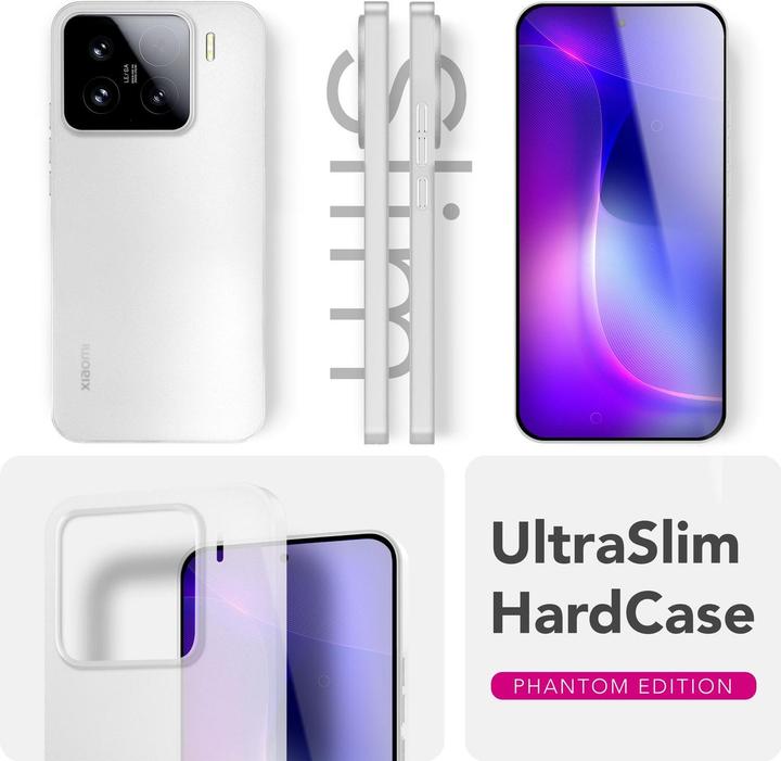 Produktbild Nalia Phantom - 0,3mm Extrem Dünn, Federleicht, Mattiert, Minimalistisch - Ultra-Slim Handycase (Xiaomi 15)