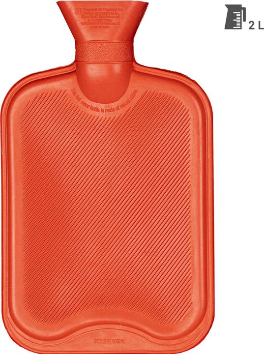 Actual product image HI Wärmflasche aus Naturkautschuk (2 l, Bed flask without cover)
