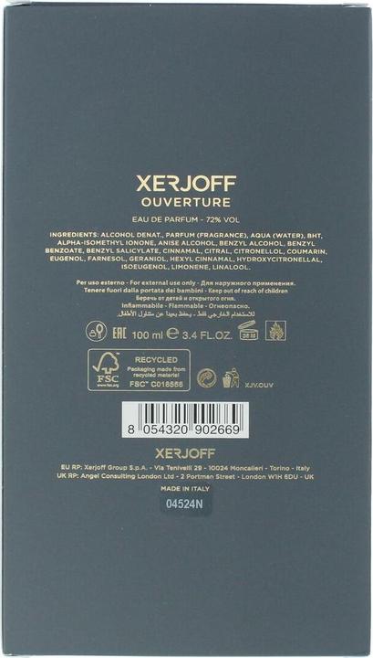 Produktbild XerJoff Ouverture EDP (Eau de Parfum, 100 ml)