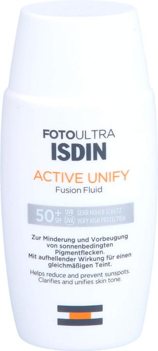 Isdin FotoUltra Active Unify (Suntan cream, SPF 50+, 50 ml)