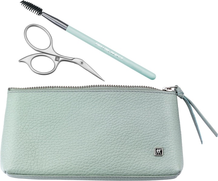 Produktbild Zwilling Augenbrauen Set mit Haarbürste und Schere (18 cm)