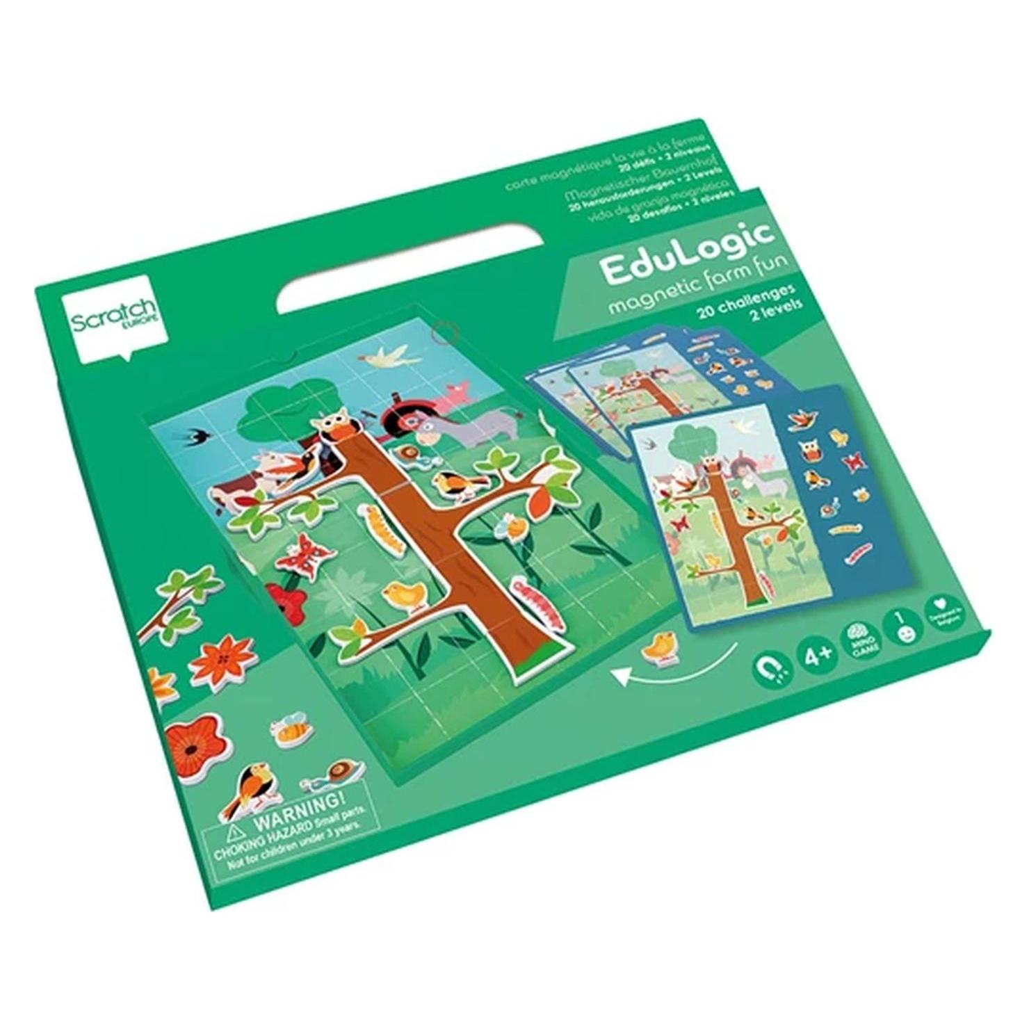 Scratch Magneet-leerspel Boerderij Verzamelen (Duits)