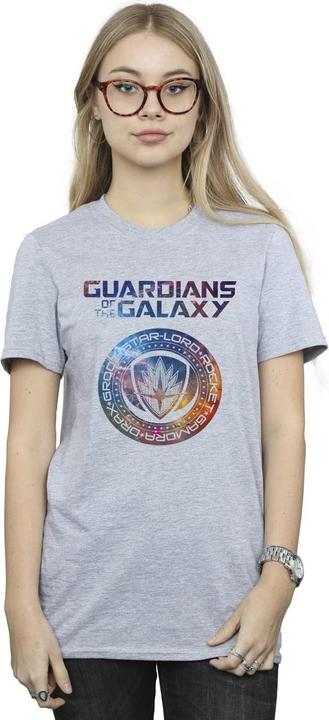 Image du produit - T-shirt GUARDIANS OF THE GALAXY STARS FILL LOGO - Femme (S)