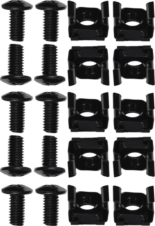 Image du produit Lanberg Etagère fixe 19 " Rack 1U-483x500mm noir