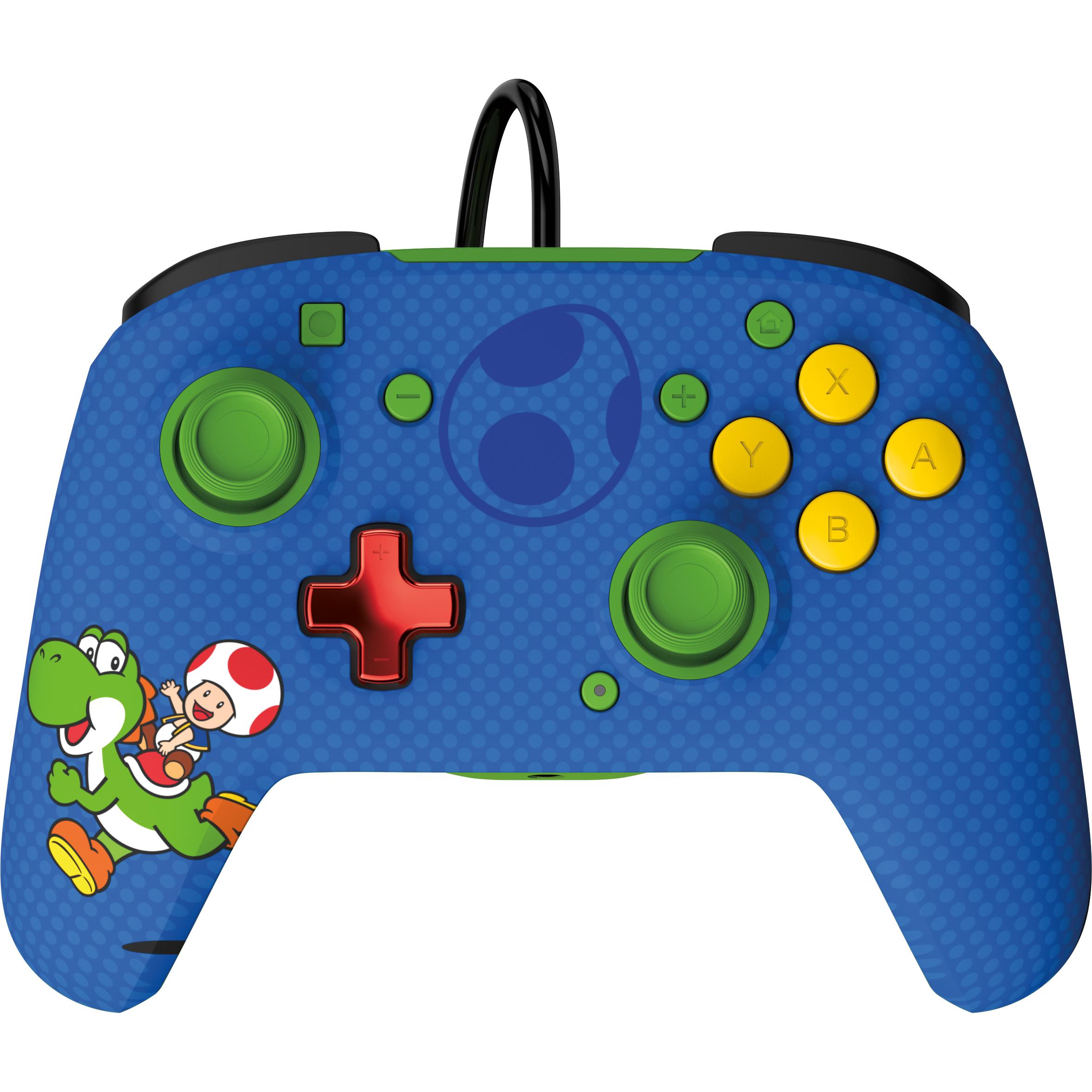 PDP Rematch Wired Controller (Switch OLED, Switch), Gaming Controller, Blau