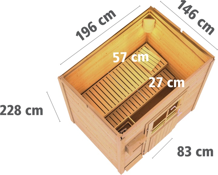 Actual product image Karibu Jana (9 KW external control)