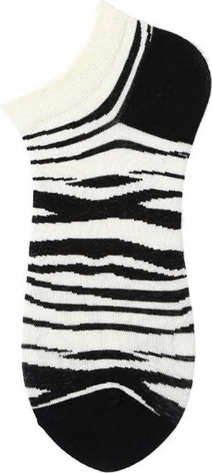 Produktbild Musthaves Knöchelsocken Grösse 38 - 45 cm - Zebra (38 - 45)