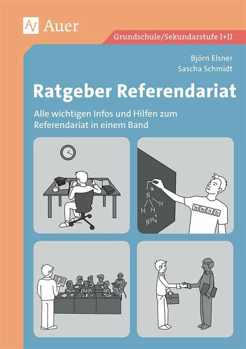 Produktbild Ratgeber Referendariat (Deutsch, Björn Elsner, Sascha Schmidt, 2017)