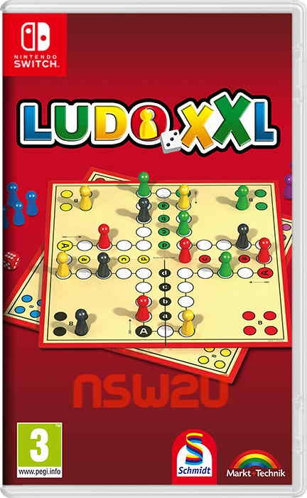 Actual product image Nintendo Ludo XXL (Code in a Box) (Switch, Switch Lite, Switch OLED, EN)