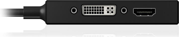 Produktbild Icy Box Mini DisplayPort zu (DVI, HDMI, VGA, 8.70 cm)