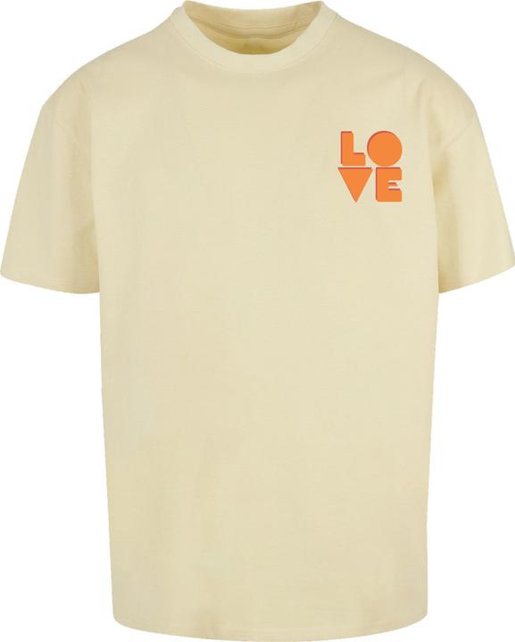 Produktbild Merchcode Hugs & Love - Love Heavy Oversize Tee - 174973 (M)