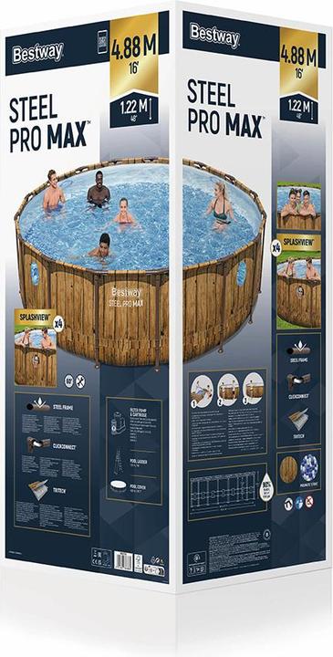 Immagine prodotto Bestway Power Steel Vista (Ø 488 x 122 cm)