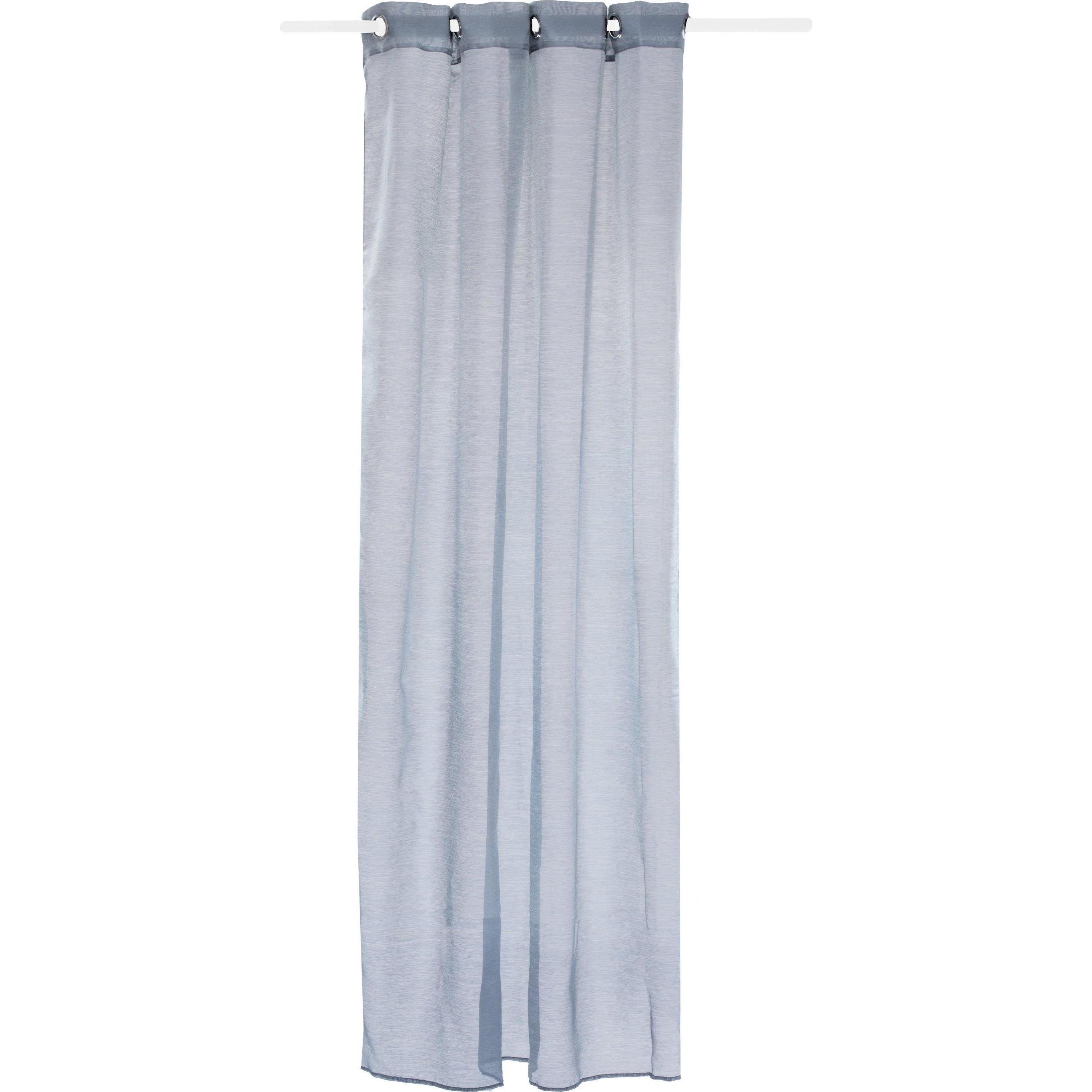 Thumbnail - Atmosphera, Vorhang, NET CURTAIN MOLY GR 135X240 GREY D (135 x 240 cm)