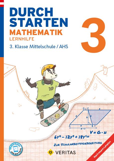 Produktbild Durchstarten Mathematik 3. Klasse Mittelschule/AHS Lernhilfe (Deutsch, Markus Olf, 2020)