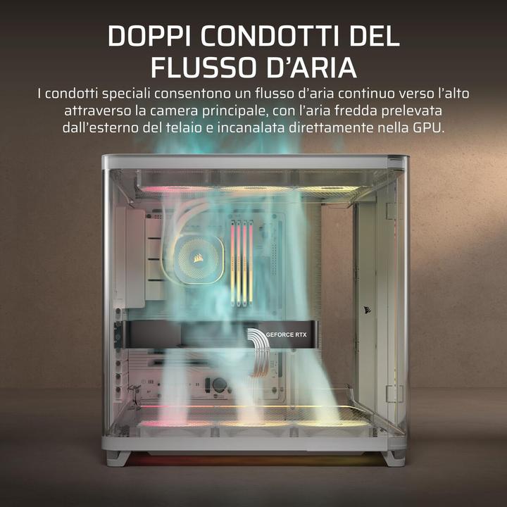 Actual product image Corsair AIR 5400 RS-R ARGB (ATX, Micro ATX (mATX), Mini-ITX)