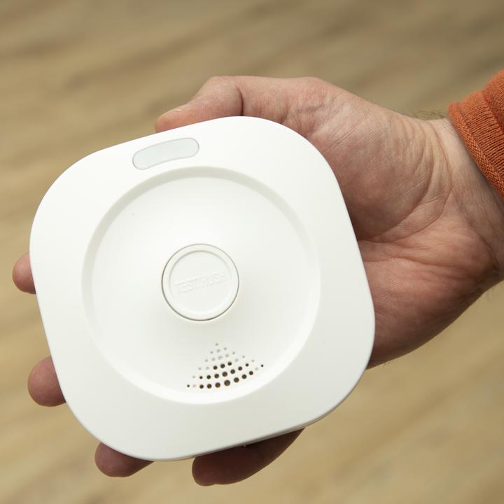 Produktbild Alecto SMARTSMOKE11 Smart WiFi Rookmelder - 10 jaar batterij - Voldoet aan Europese norm EN14604 - 3 stuks