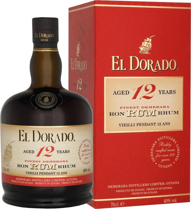 Produktbild El Dorado 12 Years (1 x 70 cl)
